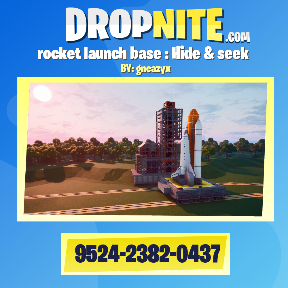 rocket launch base : Hide & seek