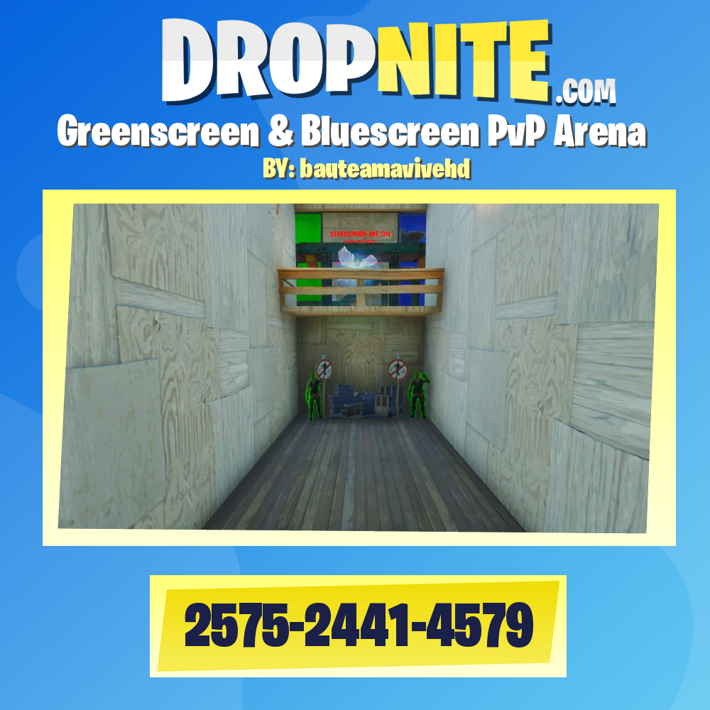 Greenscreen & Bluescreen PvP Arena