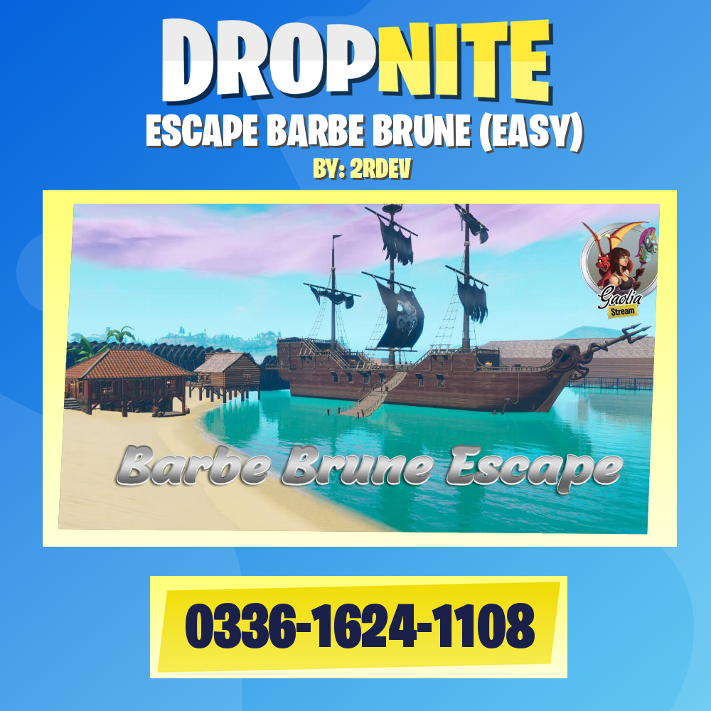 ESCAPE BARBE BRUNE (EASY)