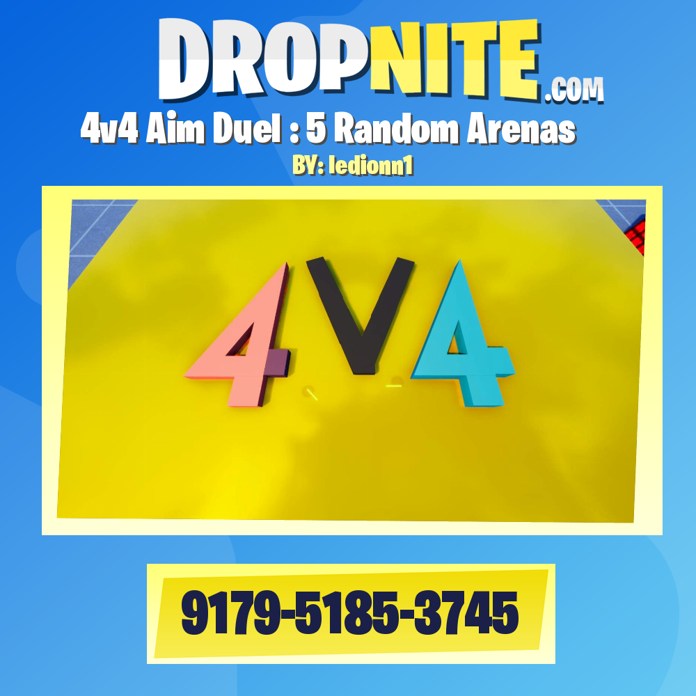 4v4 Aim Duel : 5 Random Arenas