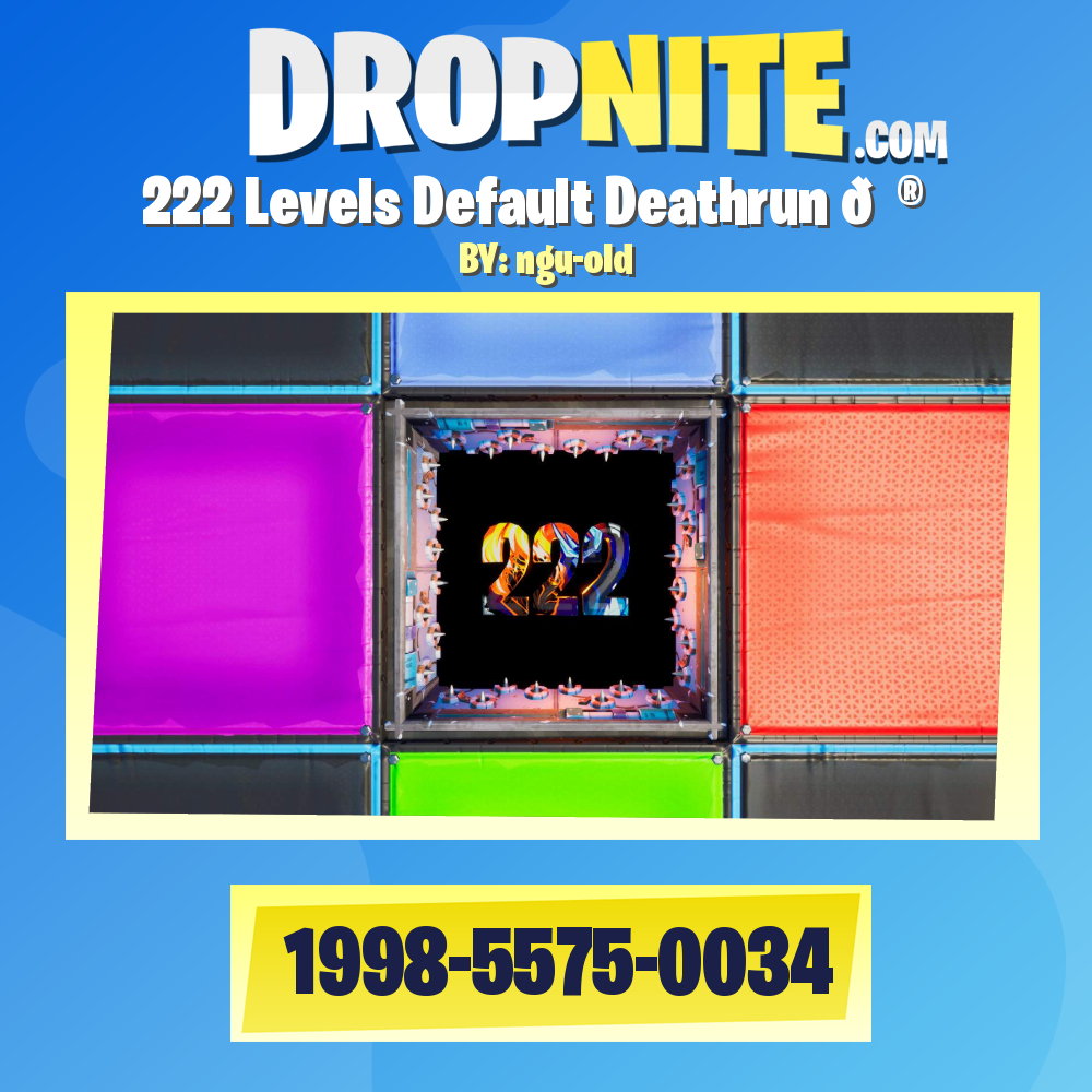 222 Levels Default Deathrun 🎮
