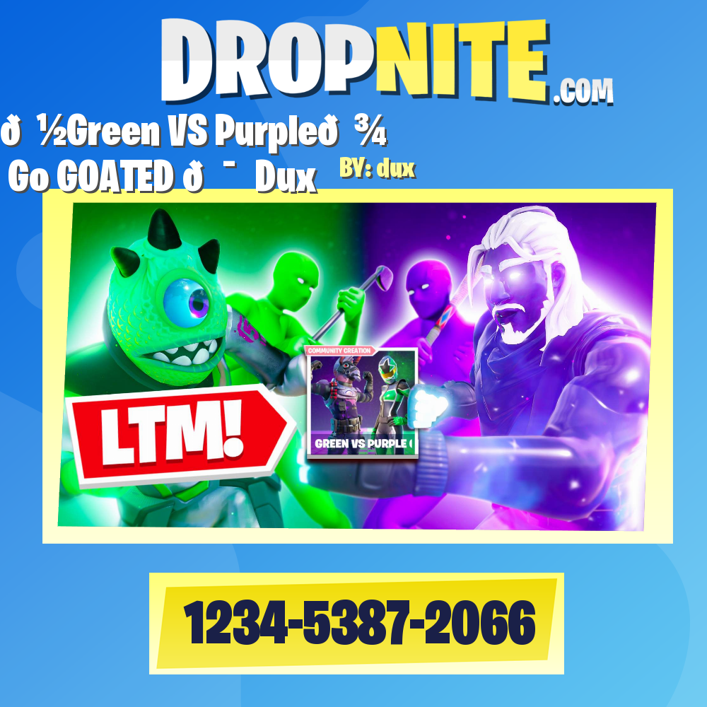 👽Green VS Purple Go GOATED LTM 👾