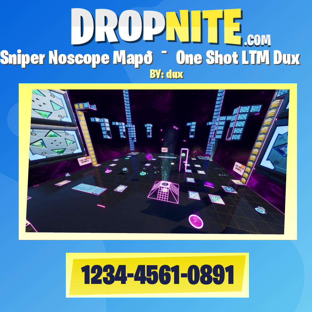 Sniper Noscope Map🎯٭One Shot LTM Dux ✅
