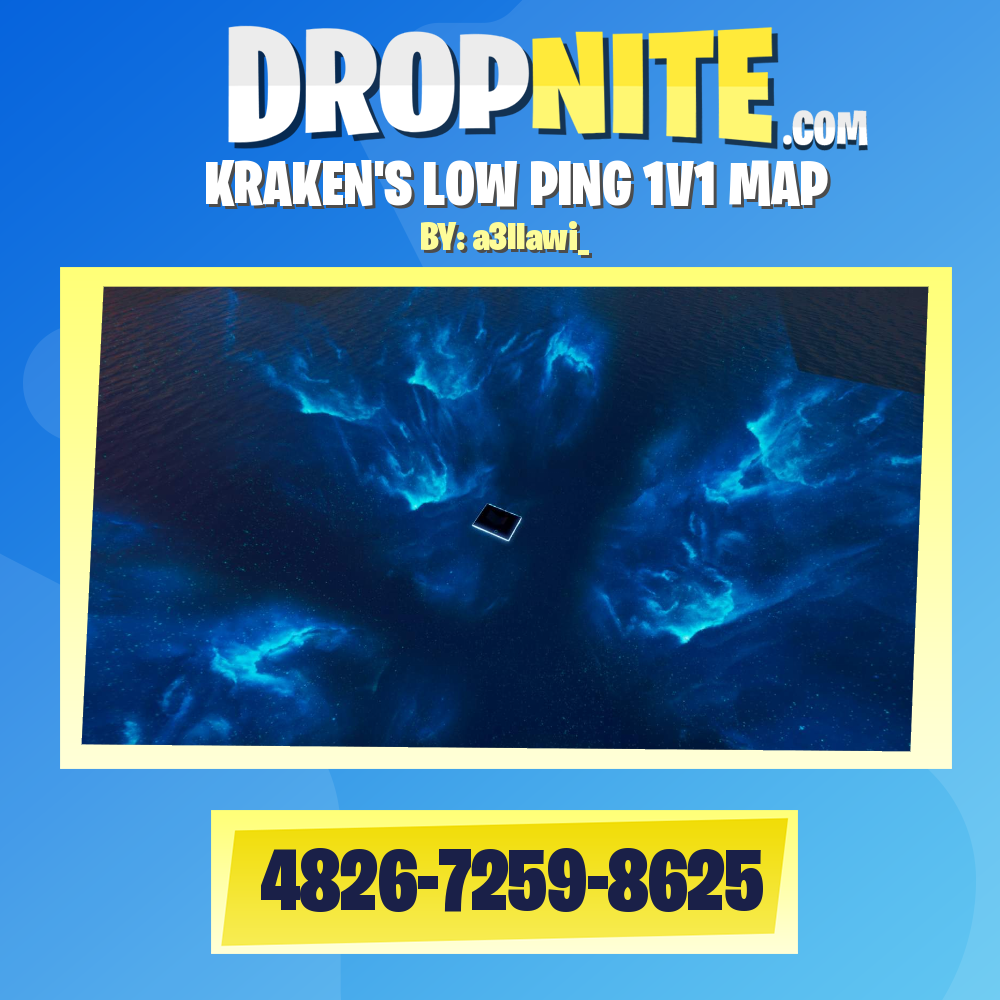 KRAKEN'S LOW PING 1V1 MAP