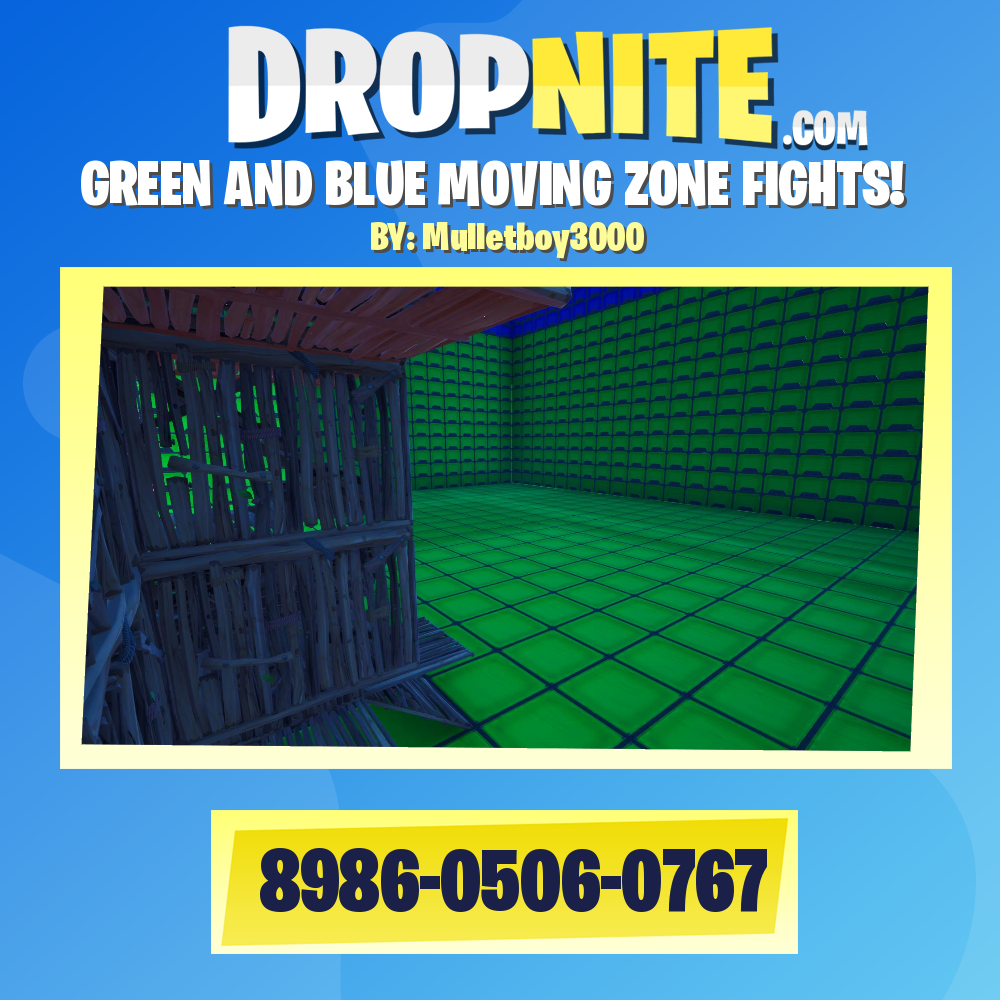 GREEN AND BLUE MOVING ZONE FIGHTS!