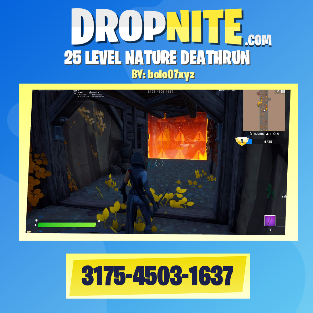 25 LEVEL NATURE DEATHRUN