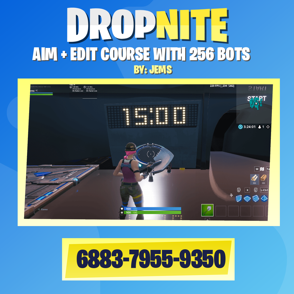 AIM + EDIT COURSE WITH 256 BOTS