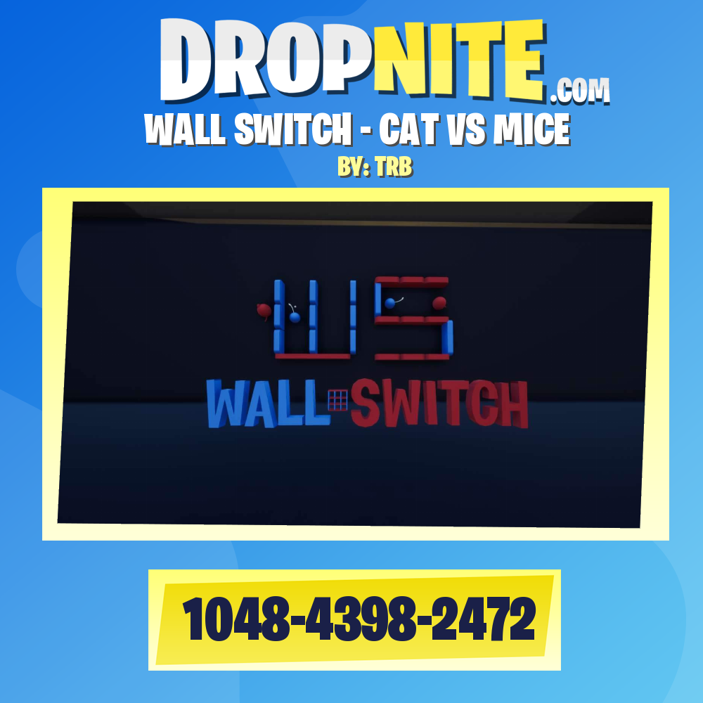 WALL SWITCH - CAT VS MICE