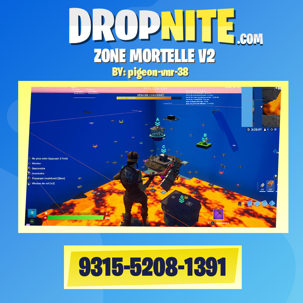 ZONE MORTELLE V2, 40 joueur MAX
