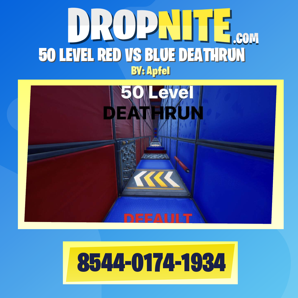 50 LEVEL RED VS BLUE DEFAULT DEATHRUN