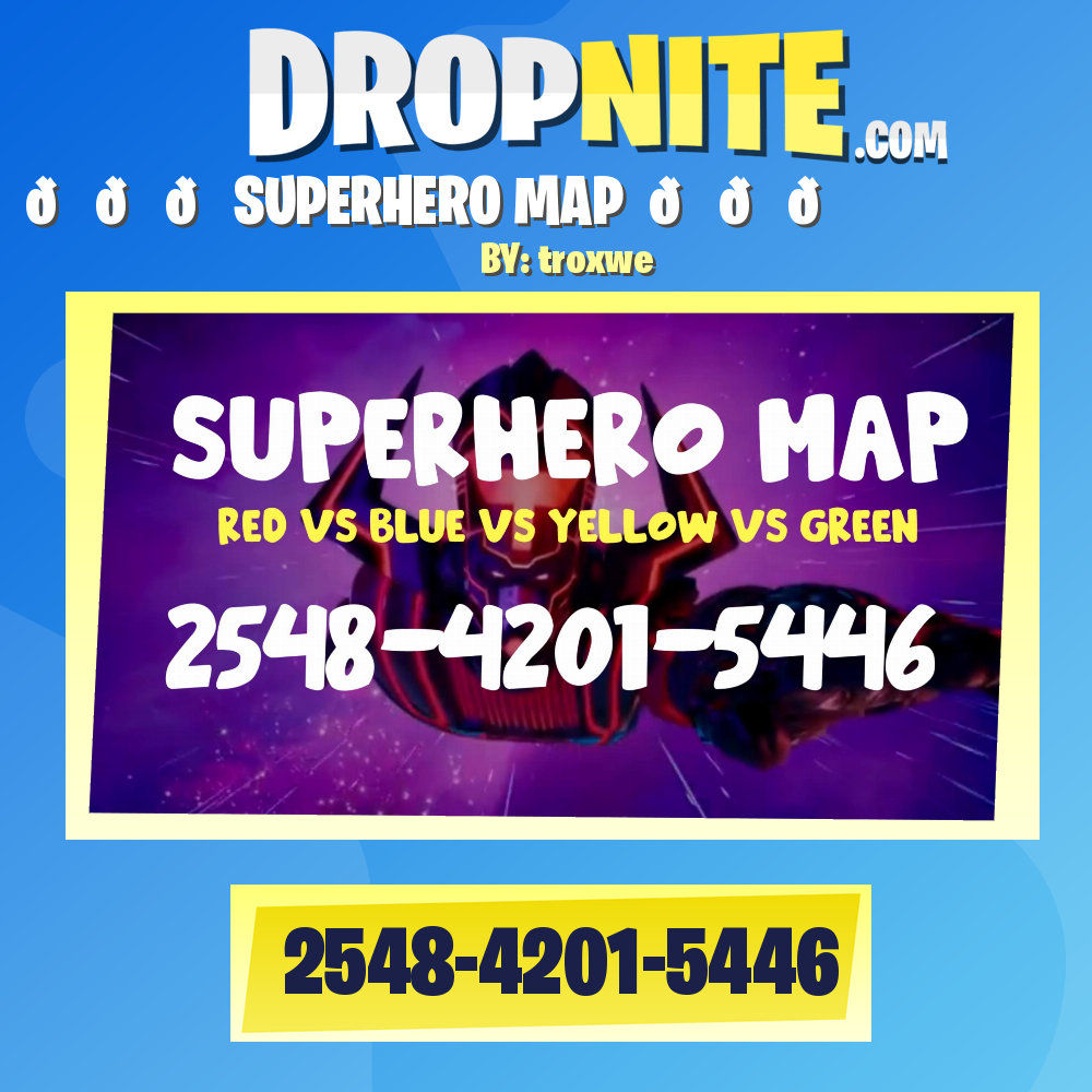 ❤️💛💚💙SUPERHERO MAP❤️💛💚💙 خارقة