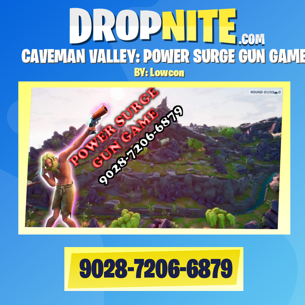 CAVEMAN VALLEY: POWER SURGE GUN GAME