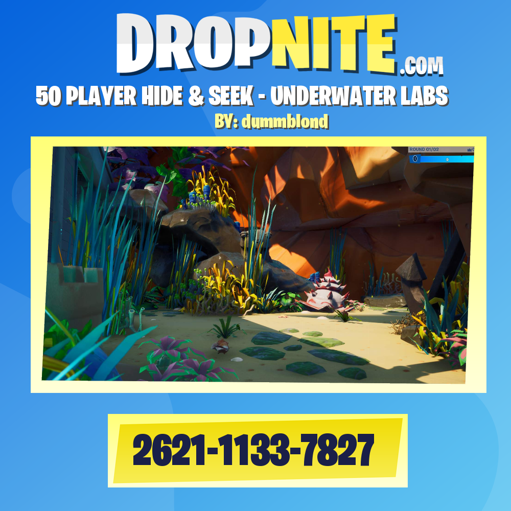 50 PLAYER HIDE & SEEK - UNDERWATER LABS