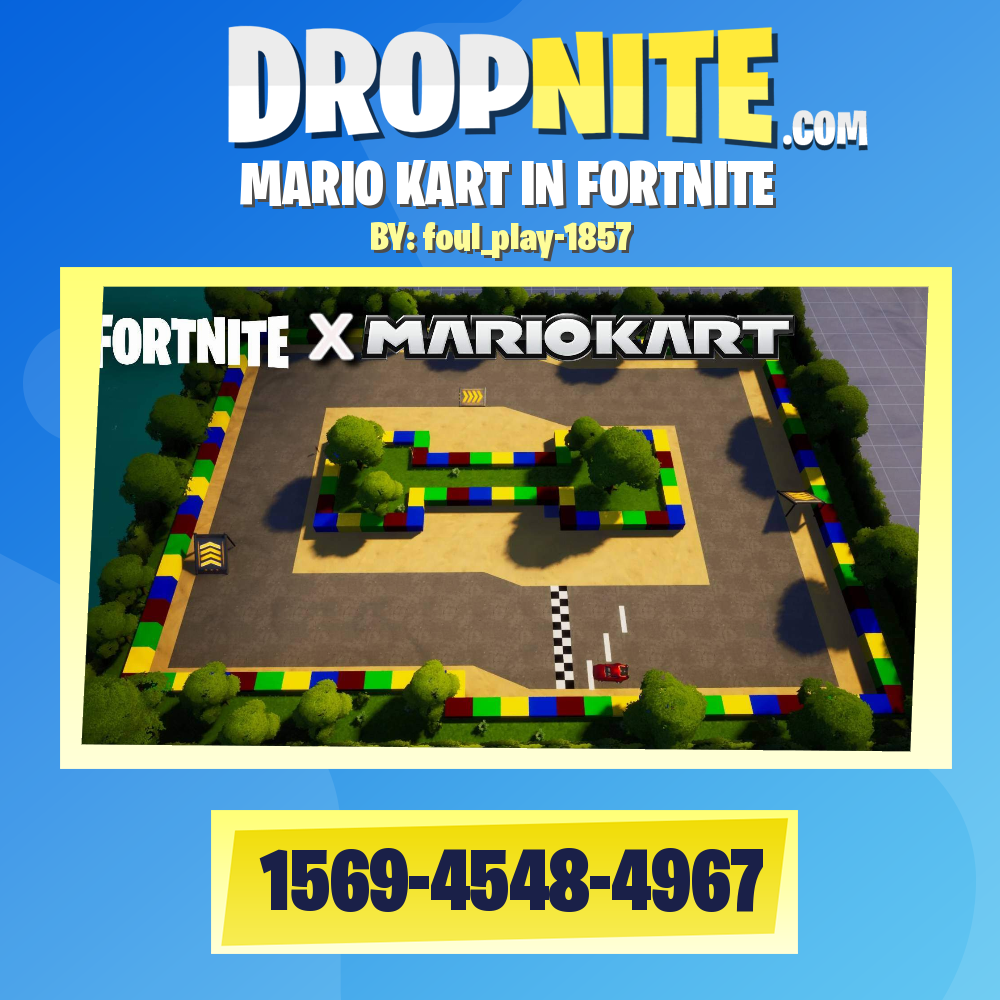 MARIO KART IN FORTNITE
