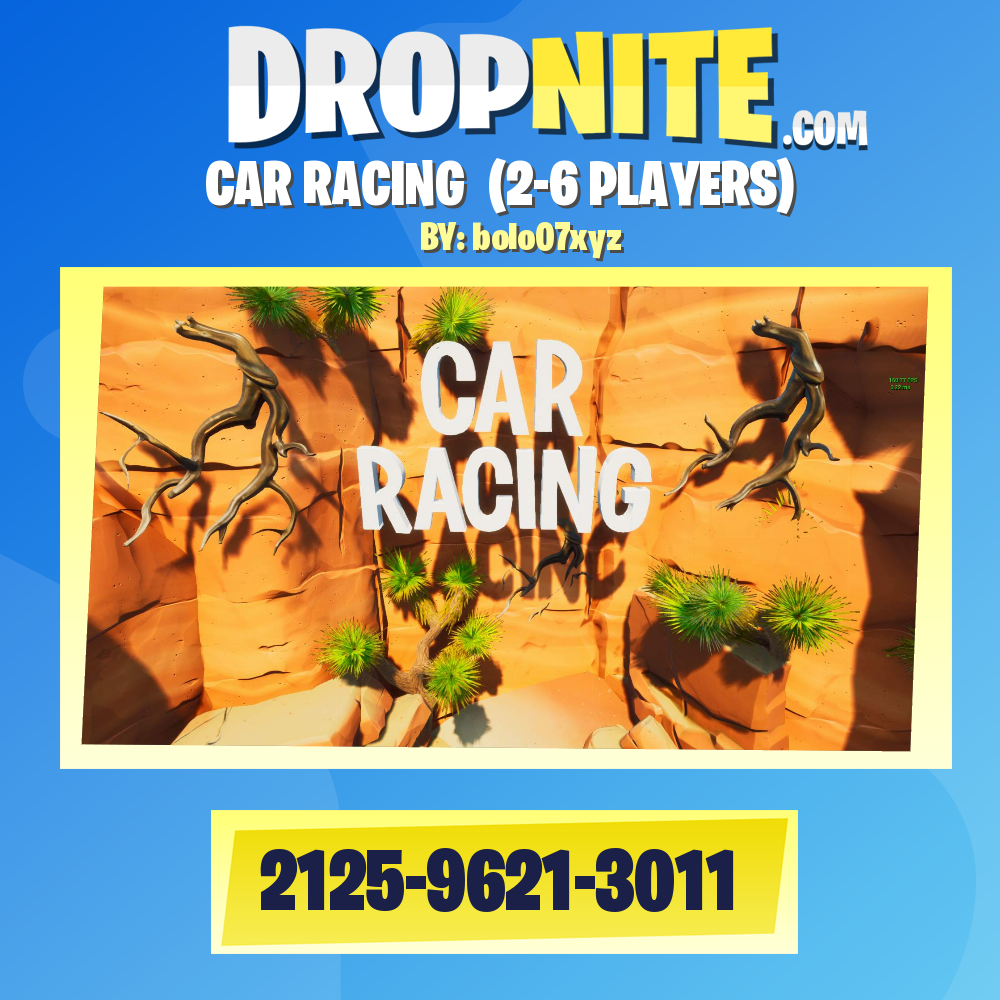 CAR RACING  (2-6 PLAYERS)
