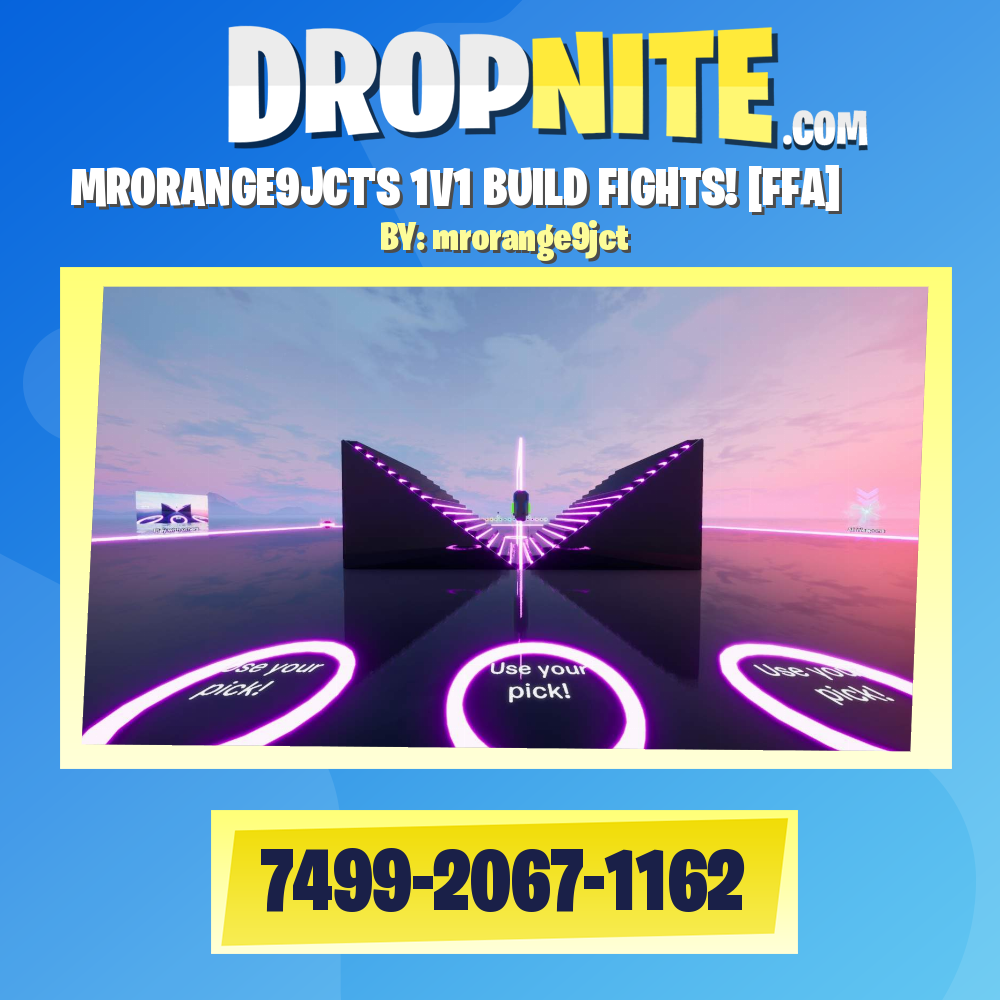MRORANGE9JCT'S 1V1 BUILD FIGHTS! [FFA]