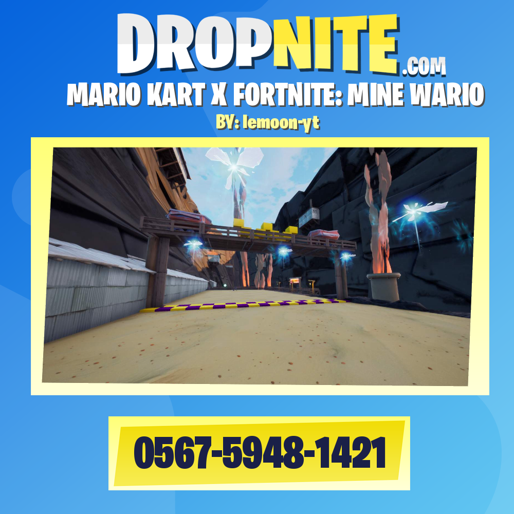 MARIO KART X FORTNITE: MINE WARIO