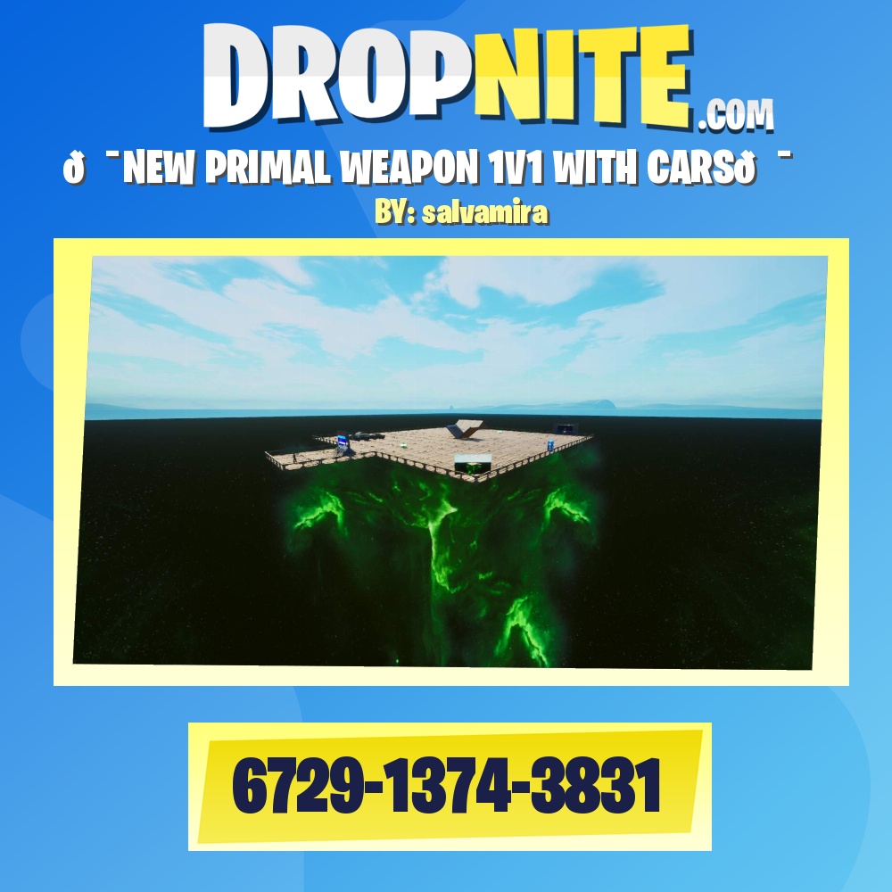 💯NEW PRIMAL WEAPON 1V1 WITH CARS💯