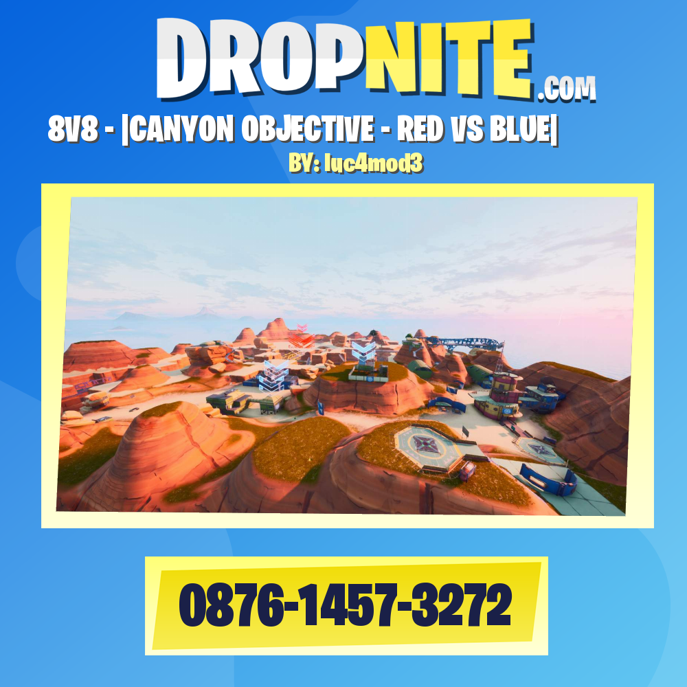 8V8 - |CANYON OBJECTIVE - RED VS BLUE|