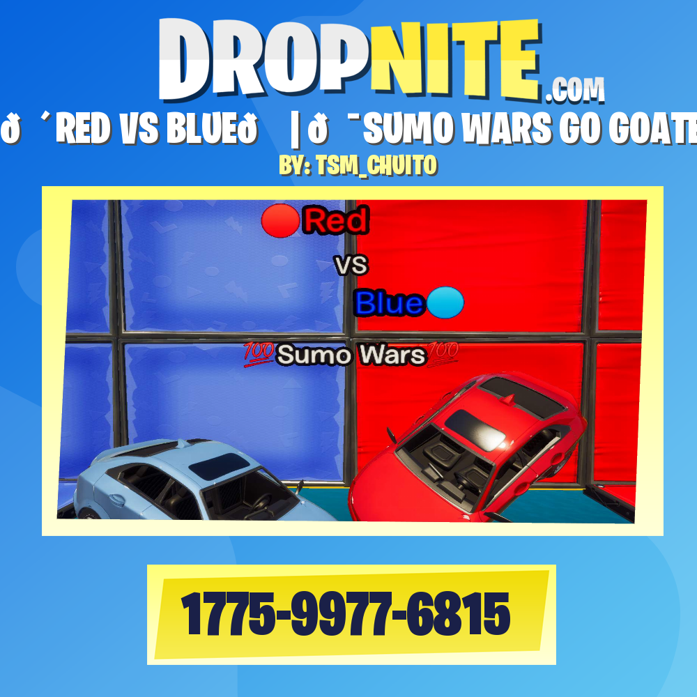 🔴RED VS BLUE🔵 | 💯SUMO WARS GO GOATED!
