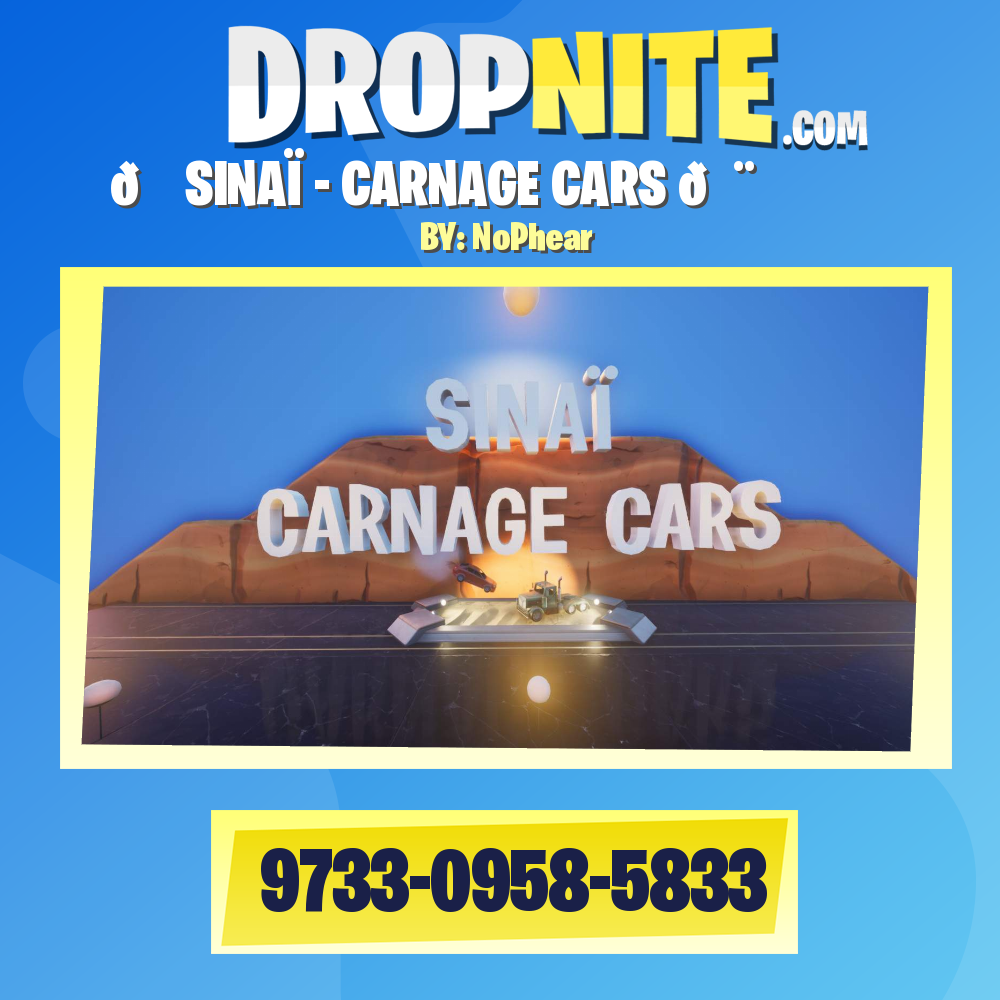 🏎 SINAÏ - CARNAGE CARS 💨