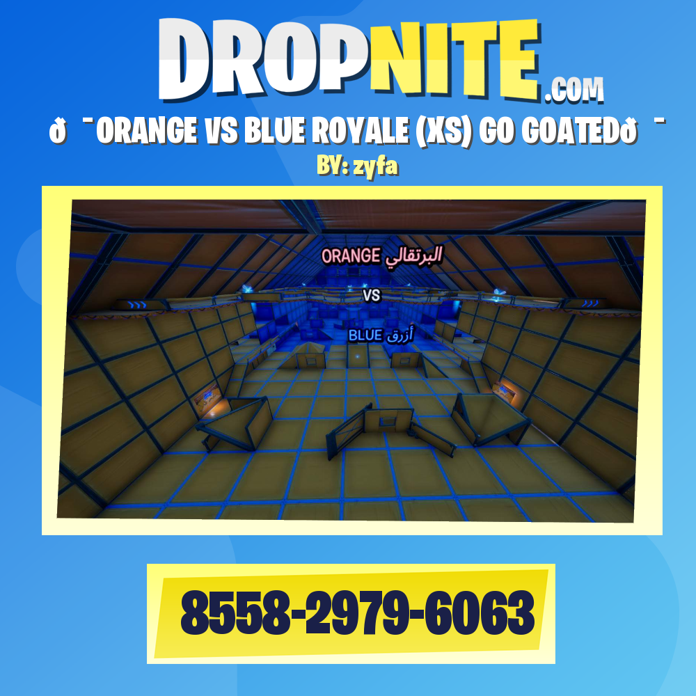 💯ORANGE VS BLUE ROYALE (XS) GO GOATED💯