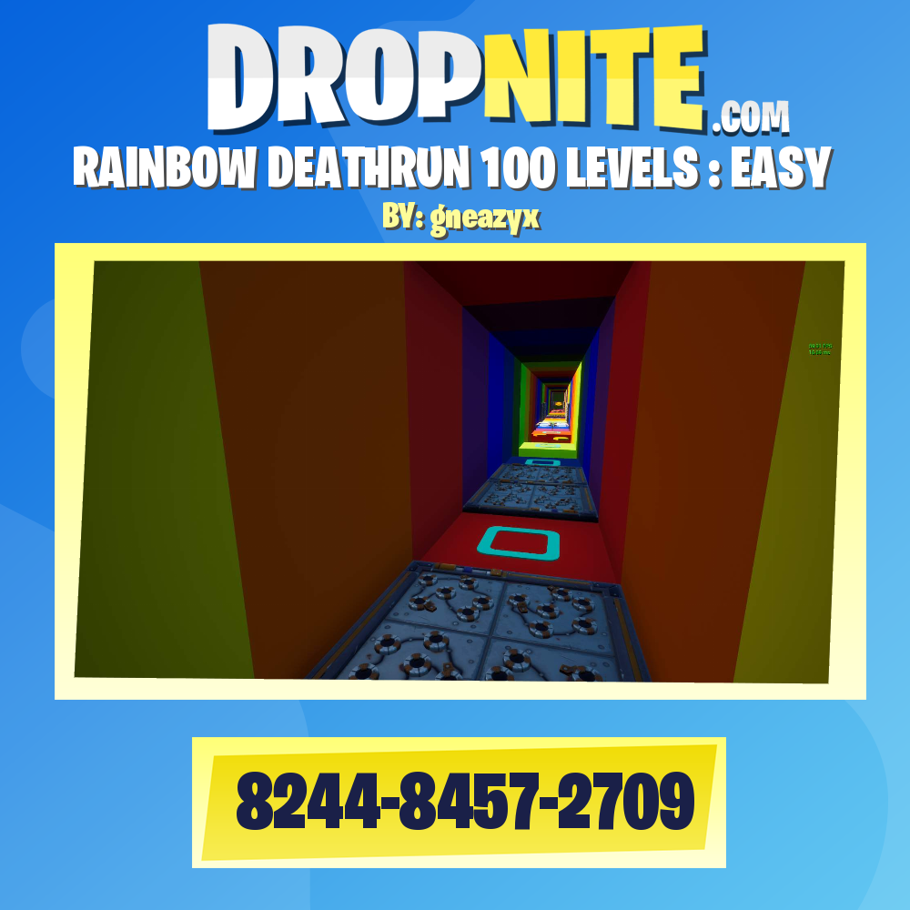 RAINBOW DEATHRUN 100 LEVELS : EASY