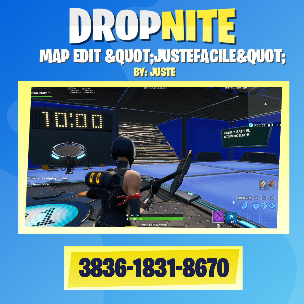 MAP EDIT "JUSTEFACILE"