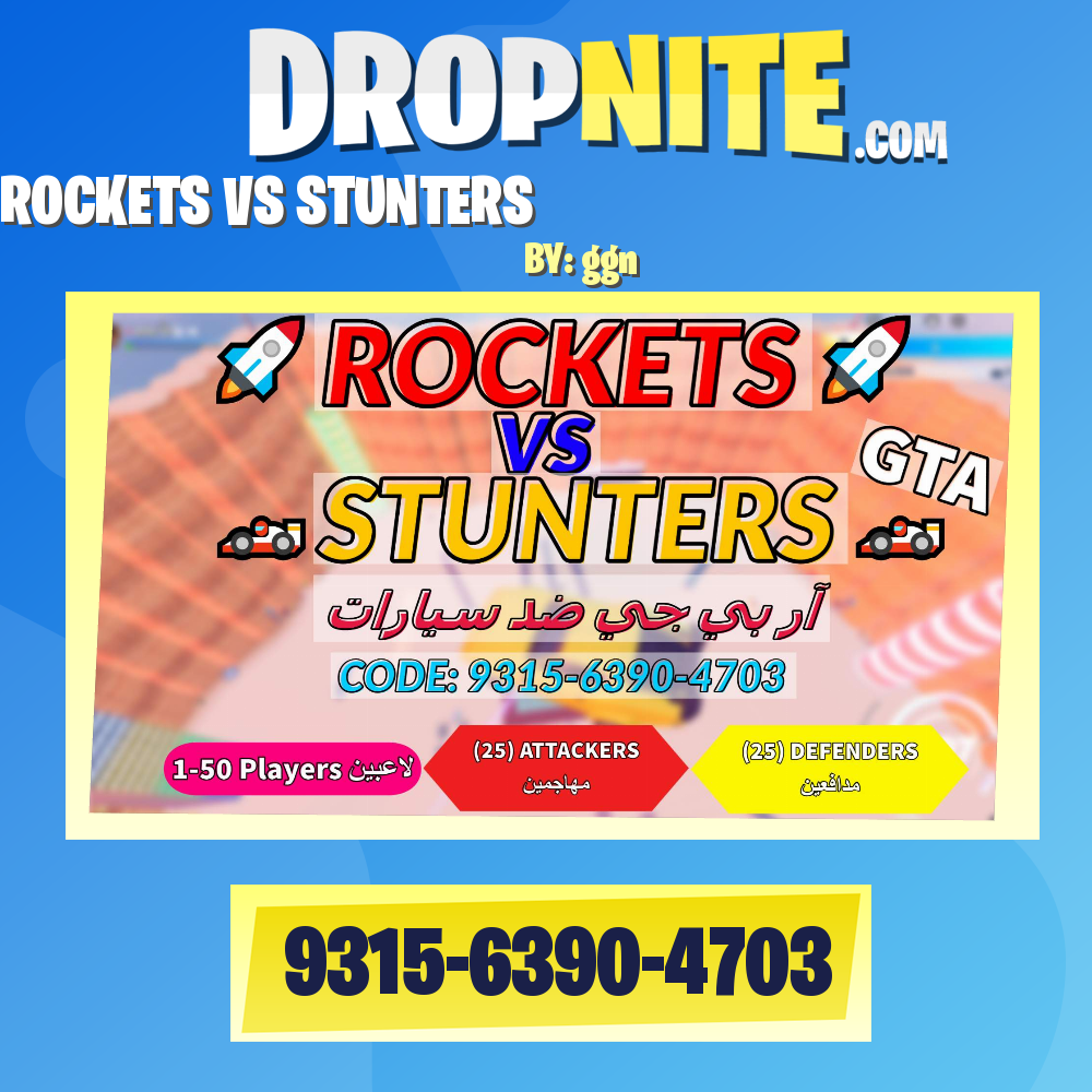 🚀 ROCKETS  VS  STUNTERS🏎️  (GTA5)