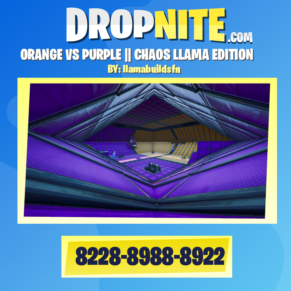 ORANGE VS PURPLE || CHAOS LLAMA EDITION