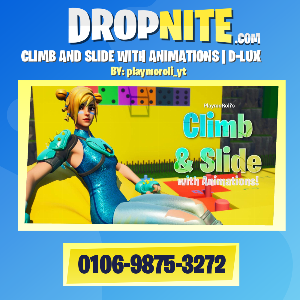 CLIMB AND SLIDE WITH ANIMATIONS | D-LUX