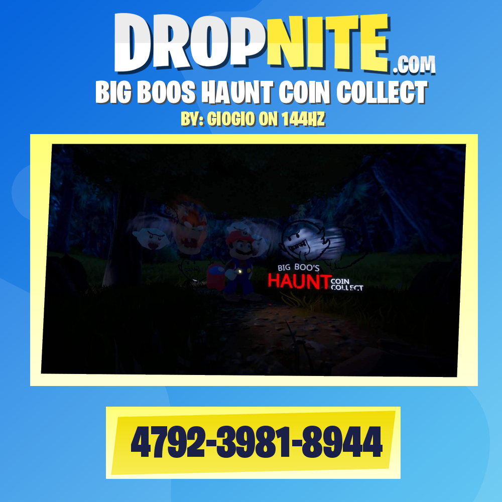 BIG BOOS HAUNT COIN COLLECT