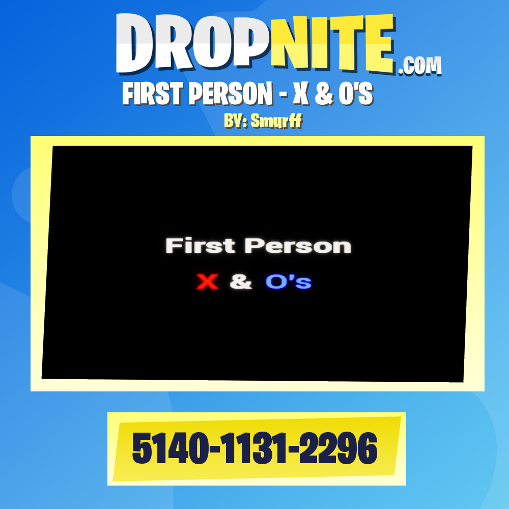 FIRST PERSON - X & O'S