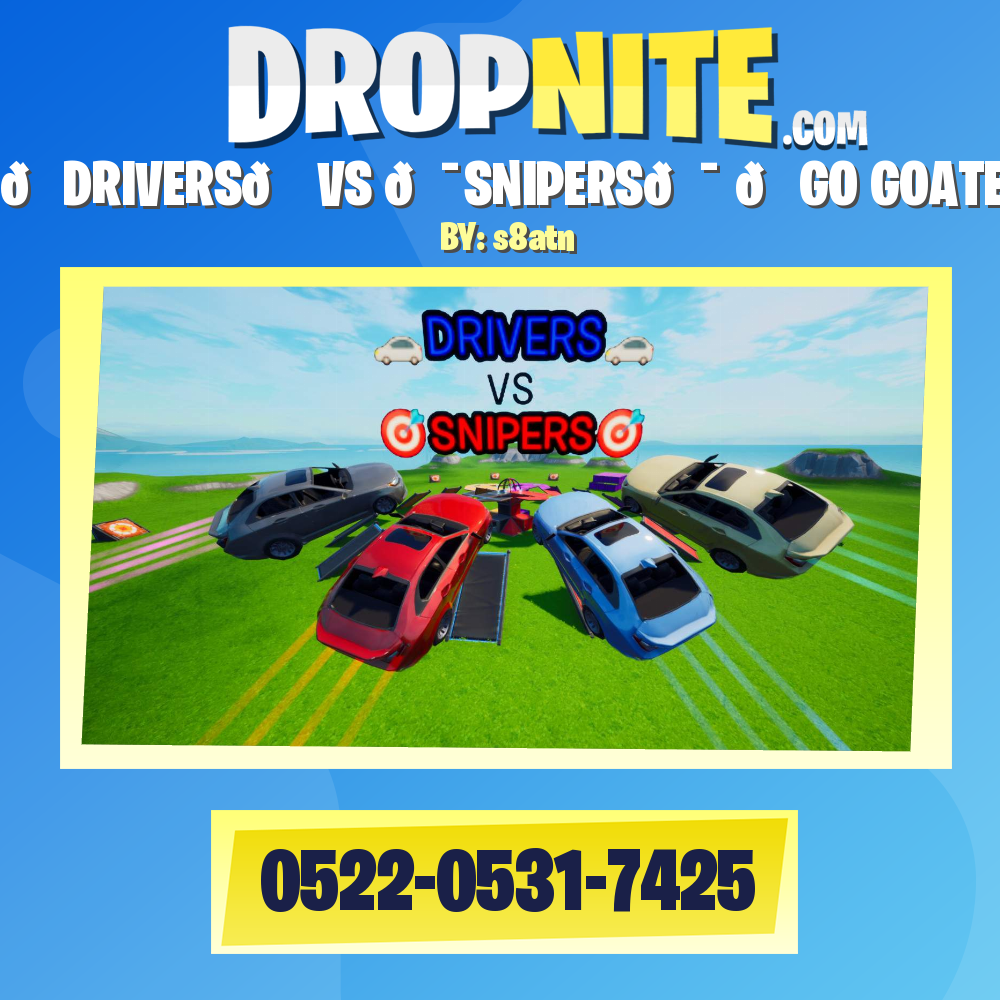 🚗DRIVERS🚗 VS 🎯SNIPERS🎯 🐐GO GOATED🐐