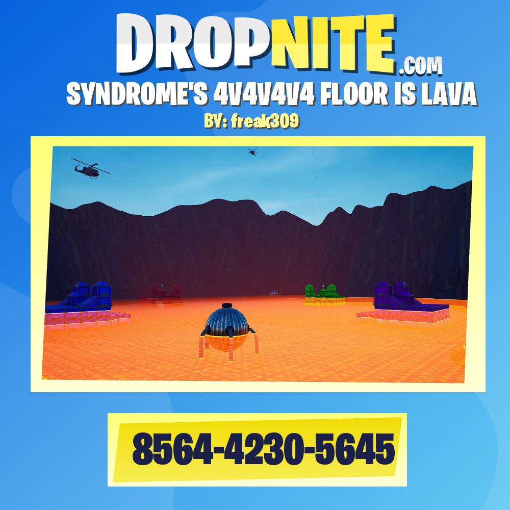 SYNDROME'S 4V4V4V4 FLOOR IS LAVA