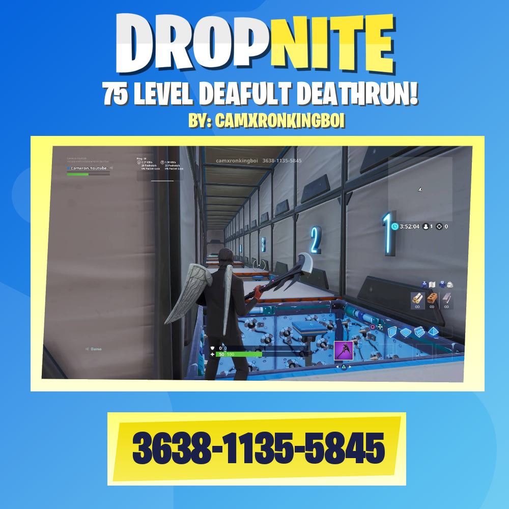 75 LEVEL DEAFULT DEATHRUN!