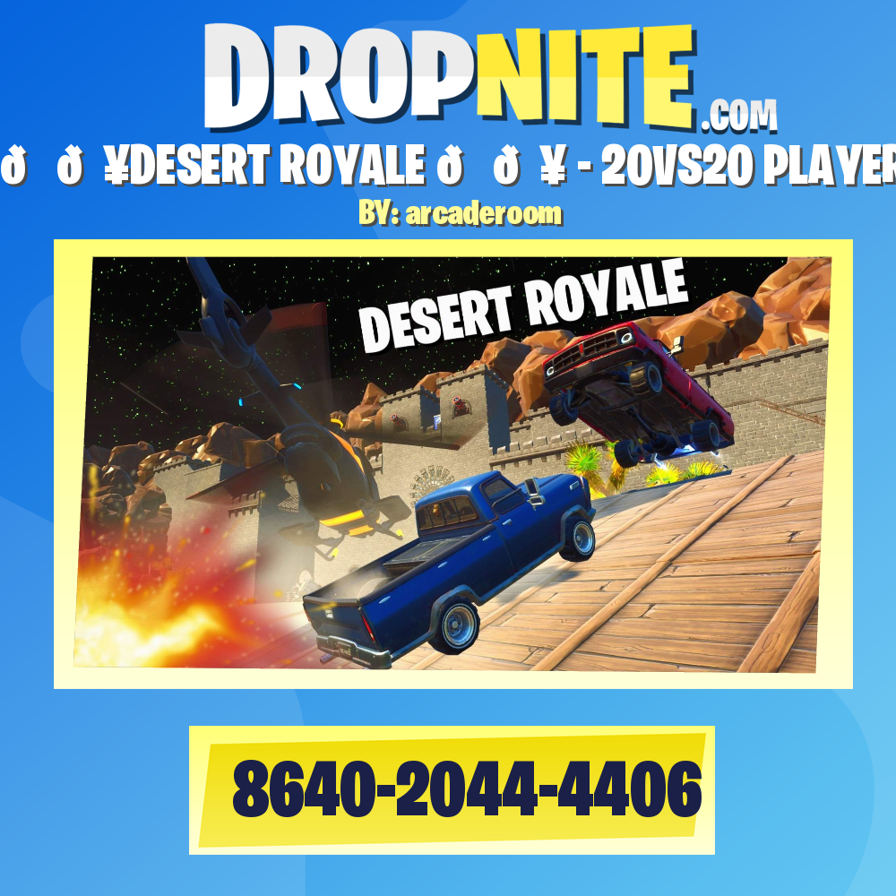 🚁💥DESERT ROYALE 🚁💥 - 20VS20 PLAYERS!
