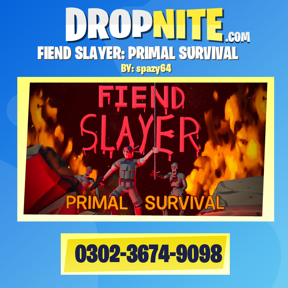 Fiend Slayer 9511-5655-7140 by tonyquest - Fortnite Creative Map Code 