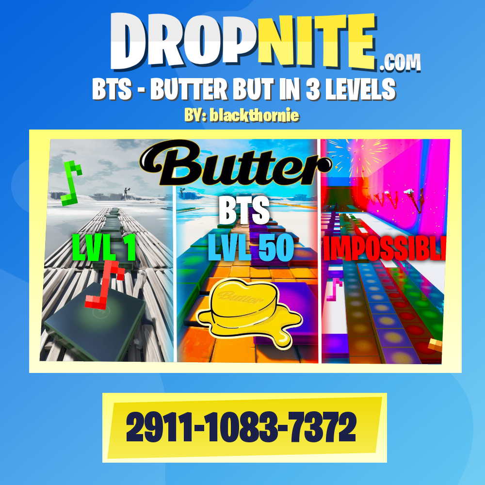 BTS - BUTTER BUT IN 3 LEVELS