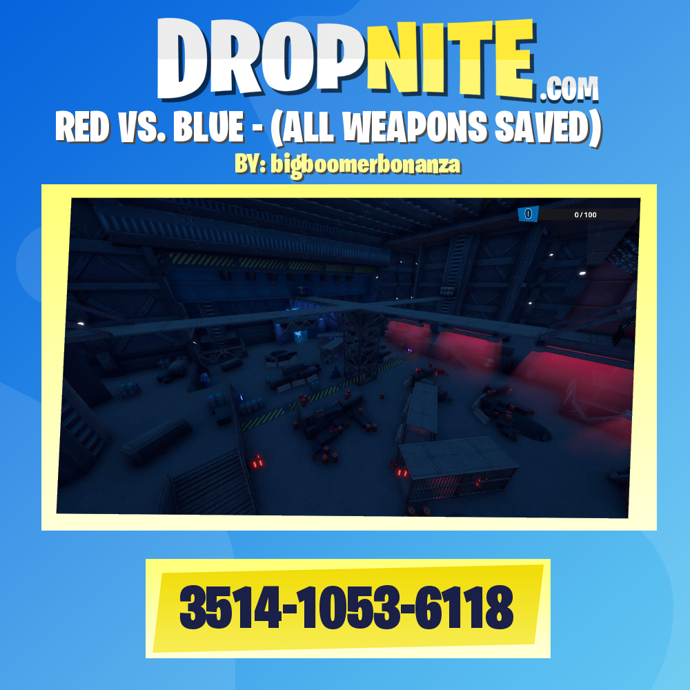 RED VS. BLUE - (ALL WEAPONS SAVED)