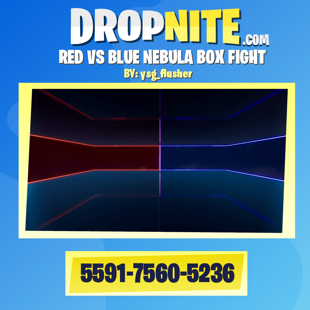 RED VS BLUE NEBULA BOX FIGHT