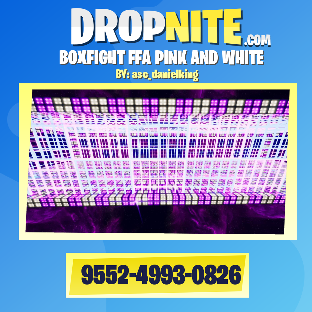 BOXFIGHT FFA PINK AND WHITE