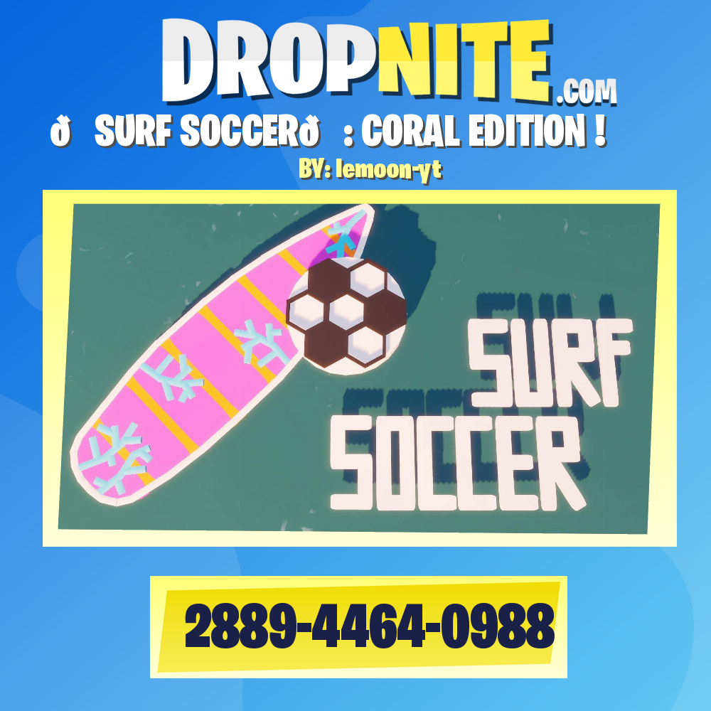 🏄SURF SOCCER🏄: CORAL EDITION !