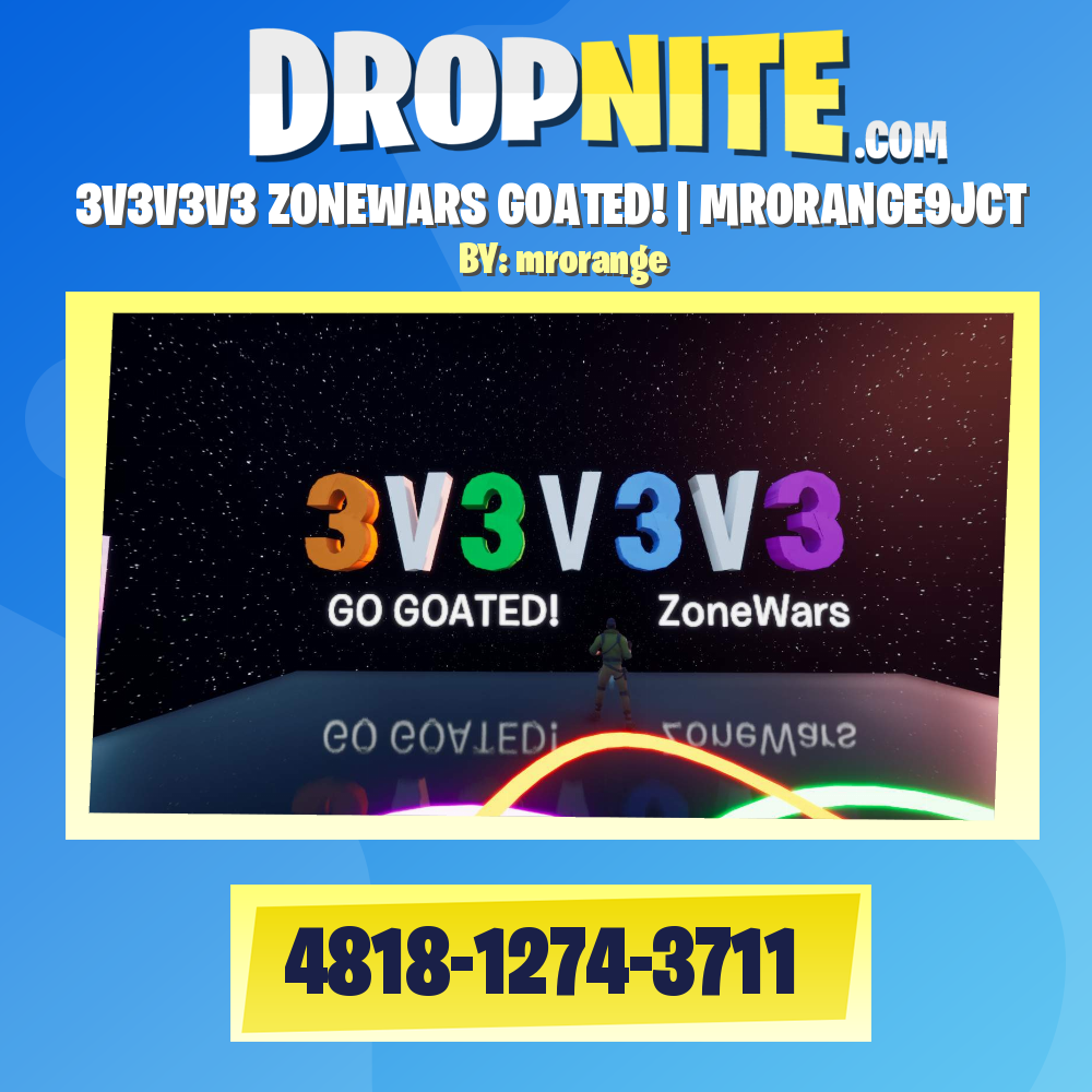 3V3V3V3 ZONEWARS GOATED! | MRORANGE9JCT