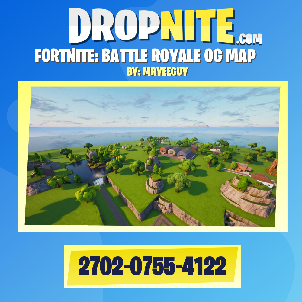 FORTNITE: BATTLE ROYALE OG MAP