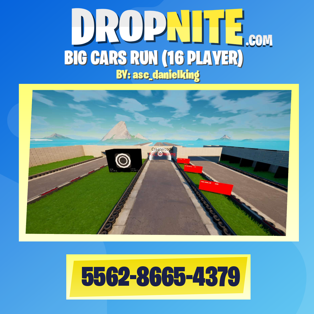 BIG CARS RUN (16 PLAYER)