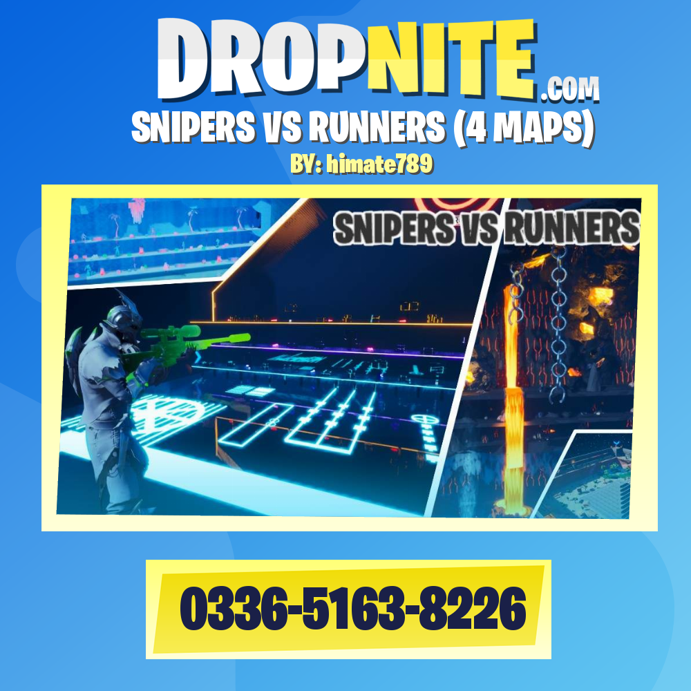 SNIPERS VS RUNNERS (4 MAPS)