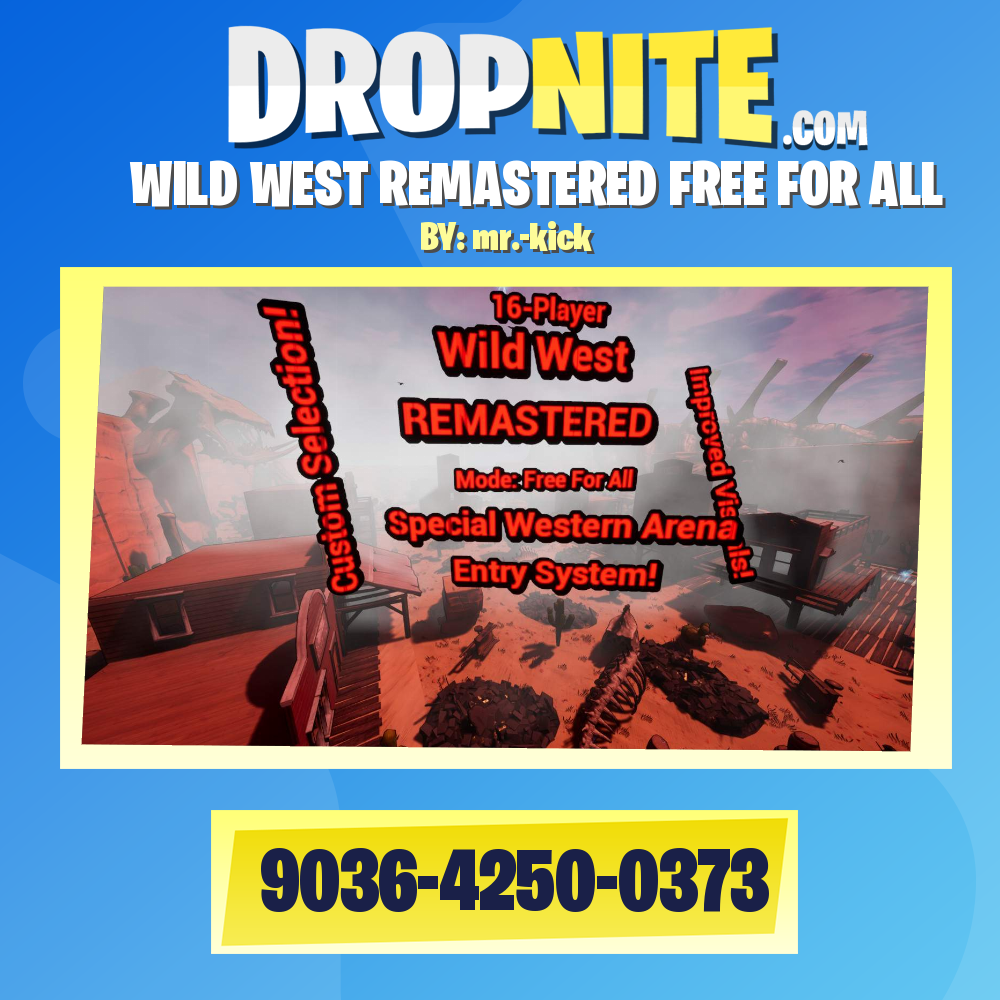 WILD WEST REMASTERED FREE FOR ALL