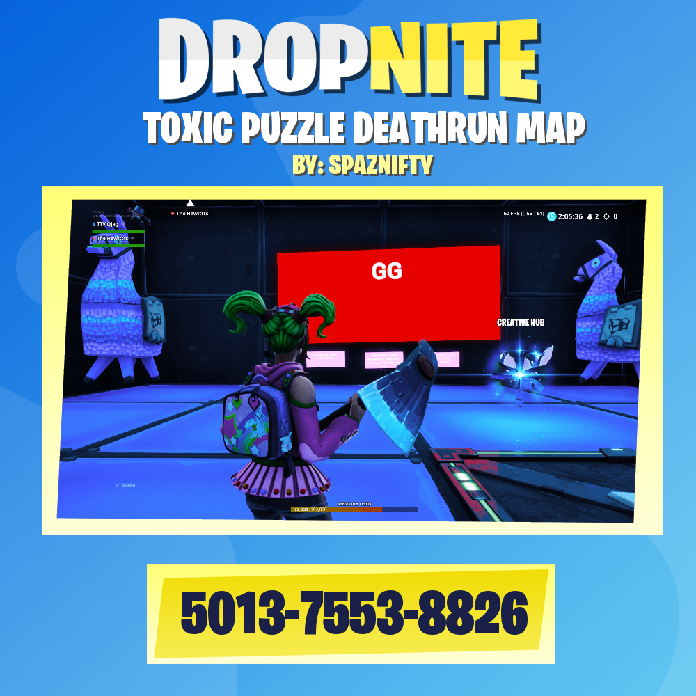 TOXIC PUZZLE DEATHRUN MAP