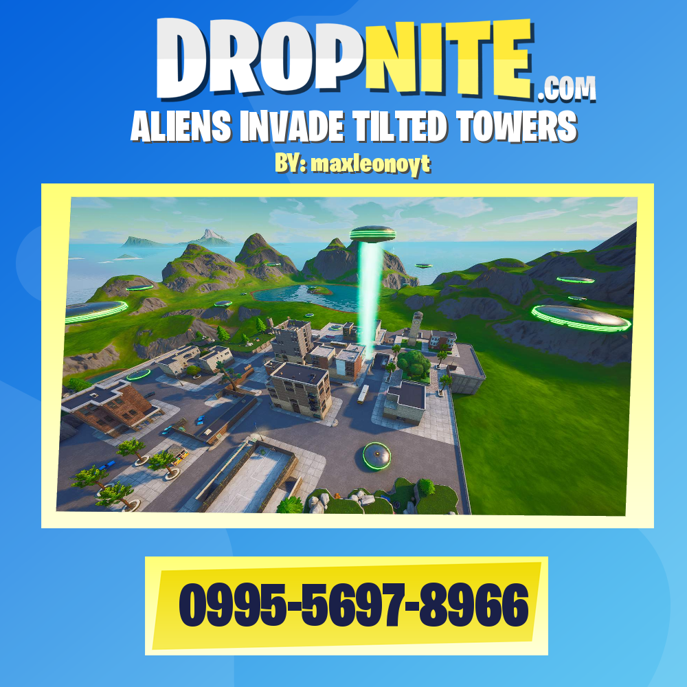 ALIENS INVADE TILTED TOWERS